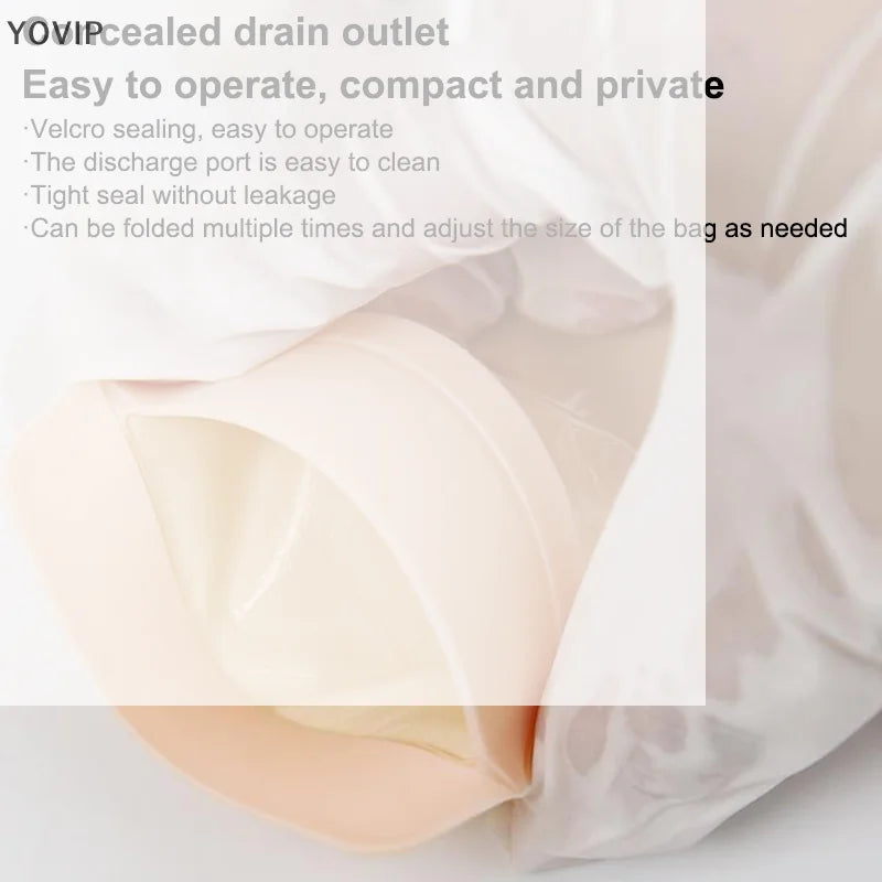 Two-Piece Drainable Colostomy Bags | Ileostomy Stoma Pouches 10pk Ostomy Colostomy Bags QXL