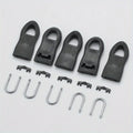 5-Pack Tool-Free Detachable Zipper Pull Repair Sliders Zipper Pull Repair QXL 5pcs