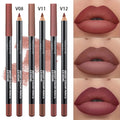 3-Piece Nude Lip Liner Set | Waterproof Matte Long-Lasting Lip Liner Set QXL A