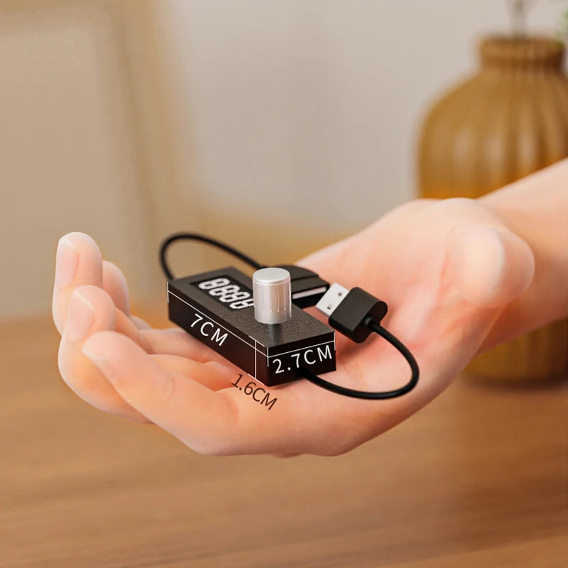24H USB Countdown Timer Switch | Digital Auto Shutdown USB Timer Switch QXL