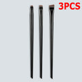 5-Pc Angled Eyebrow & Eyeliner Brush Set | Ultra-Thin Detail Eye Makeup Brush Set QXL D