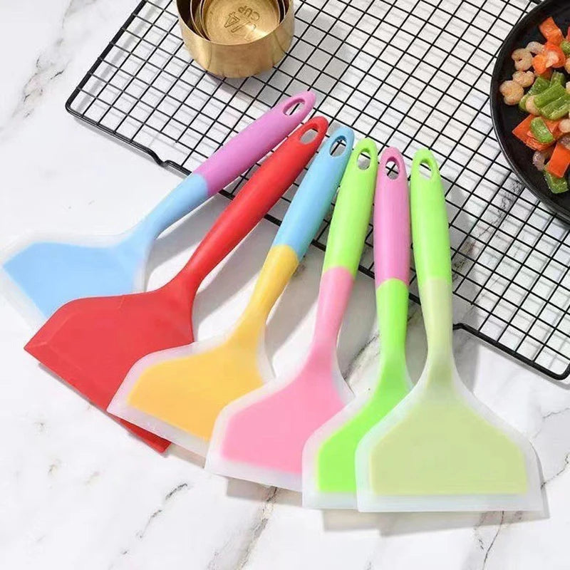 Silicone Spatula Wide Pancake Turner & Egg Flipper Silicone Spatula QXL Default Title