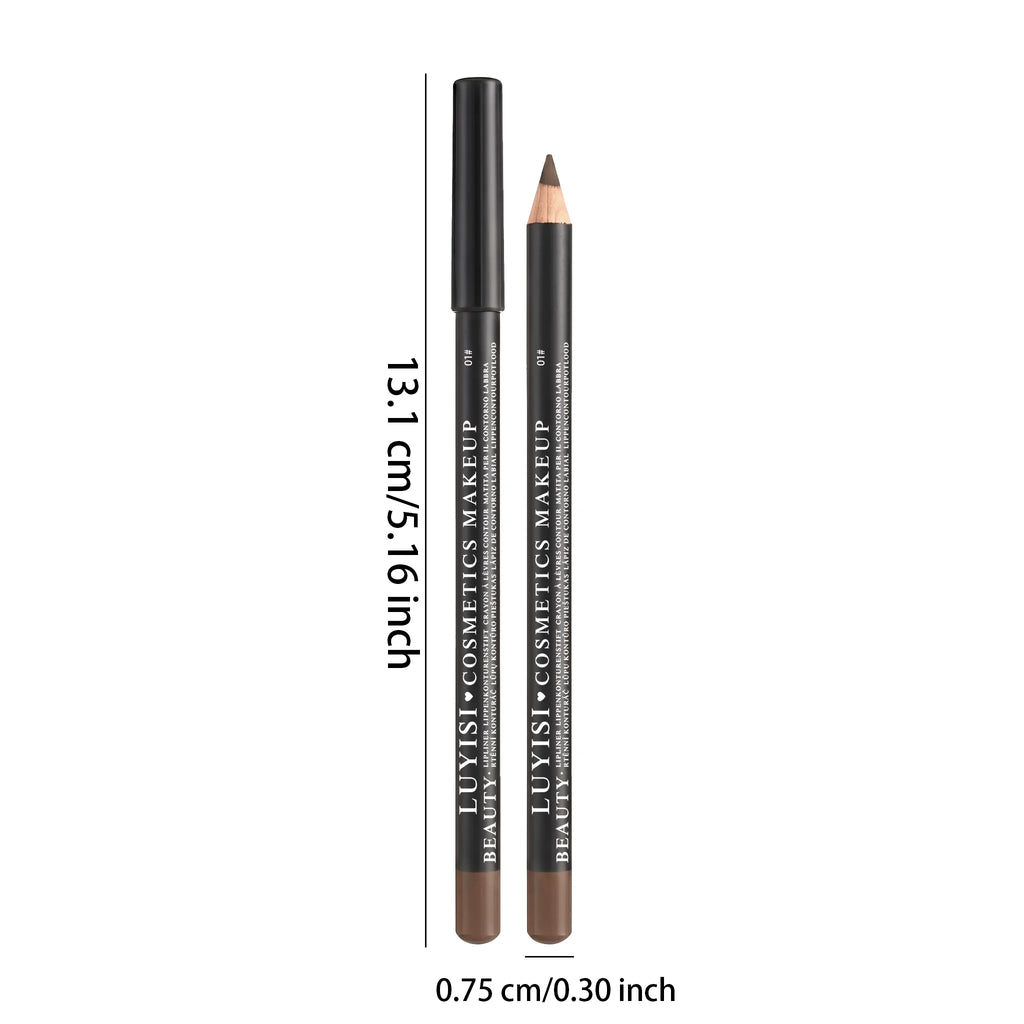 3-Pack Matte Velvet Lip Liner Set | Waterproof High-Pigment Lip Liner Set QXL