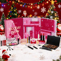 Christmas Countdown Makeup Gift Box | Eyeshadow, Lip Gloss Makeup Gift Set QXL 1 set