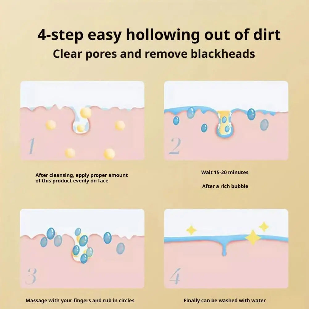 Bubble Facial Mask – Deep Pore Cleansing & Hydrating 10 Pack Bubble Face Mask QXL