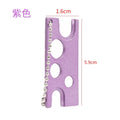 20-Pc Stainless Steel Lash Glue Bottle Cap Openers | Anti-Clog Lash Glue Cap Opener QXL M46 Purple