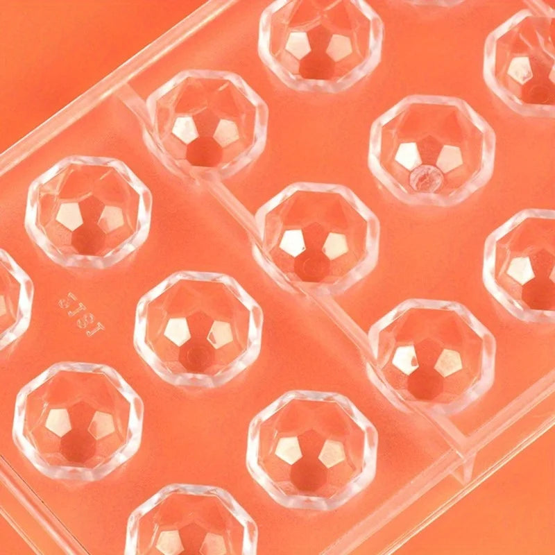 21-Cavity 3D Chocolate & Candy Mold | Valentine's Baking Chocolate Candy Mold QXL