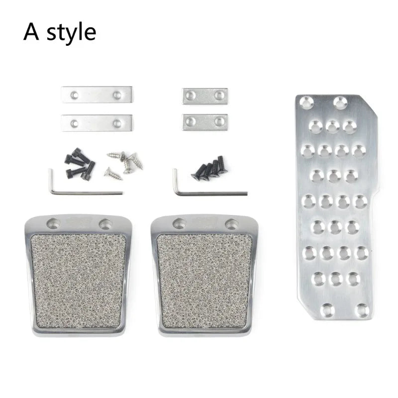 Aluminum Sport Pedal Cover Set – Honda Civic & Fit | Anti-Slip Car Pedal Cover Set QXL