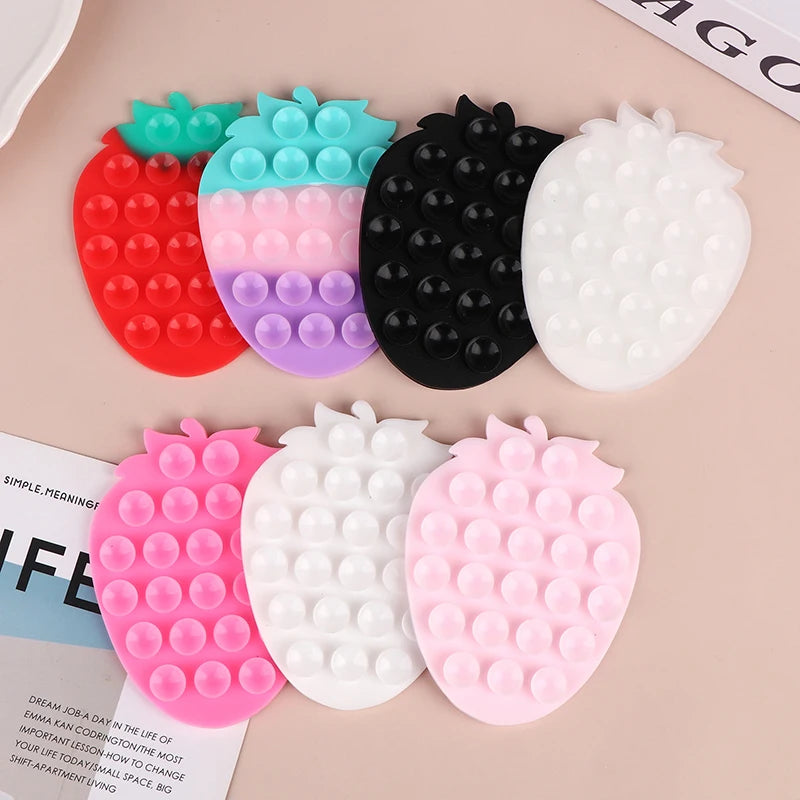 Strawberry Suction Cup Phone Stand | Universal Car & Desk Mount Phone Suction Mount QXL