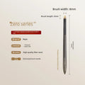 Moji L16 Tongue-Shape Concealer Brush | Wool Fiber Flat Tip Concealer Brush QXL L16 Medium size