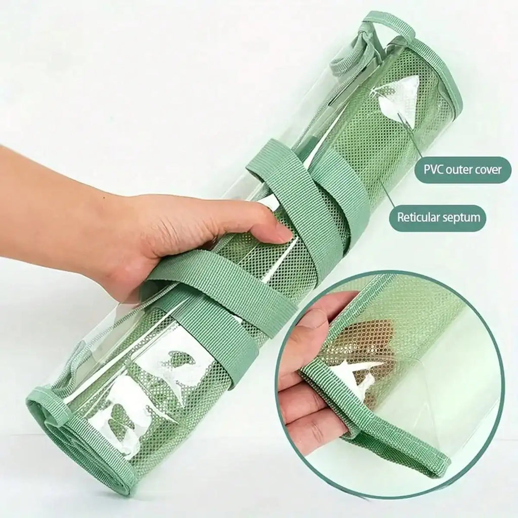 A4 Waterproof Transparent PVC File Bag | Document Organizer Document File Bag QXL