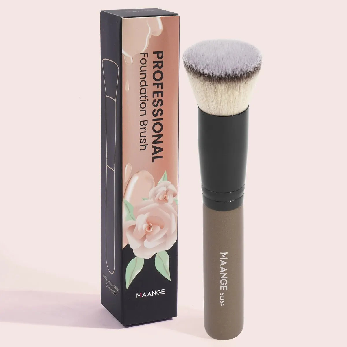 MAANGE Soft Synthetic Foundation Brush – Blush & Contour Makeup Brush QXL