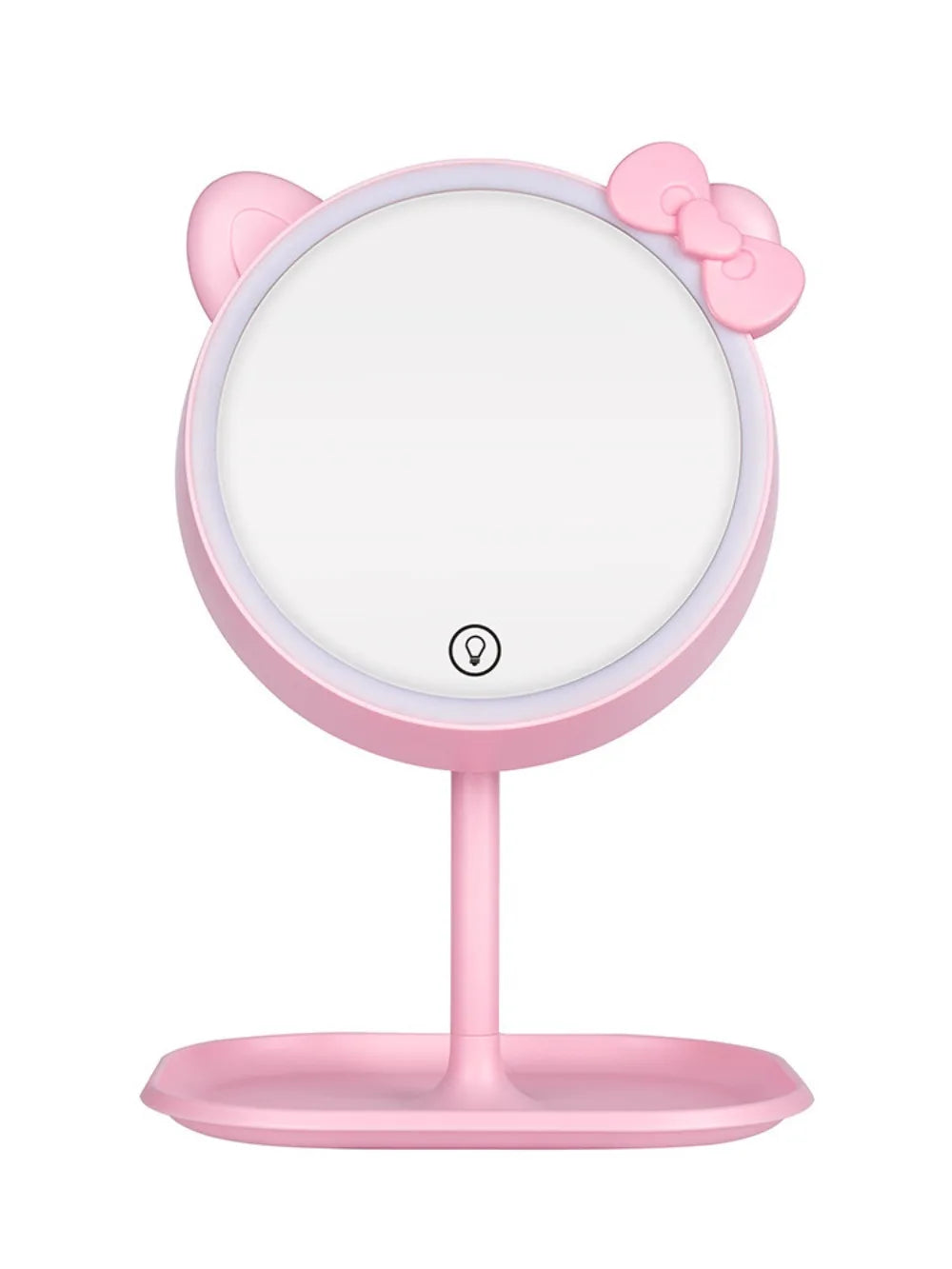 LED Vanity Mirror 3-Color Fill Light | Desktop Makeup Mirror LED Vanity Mirror QXL