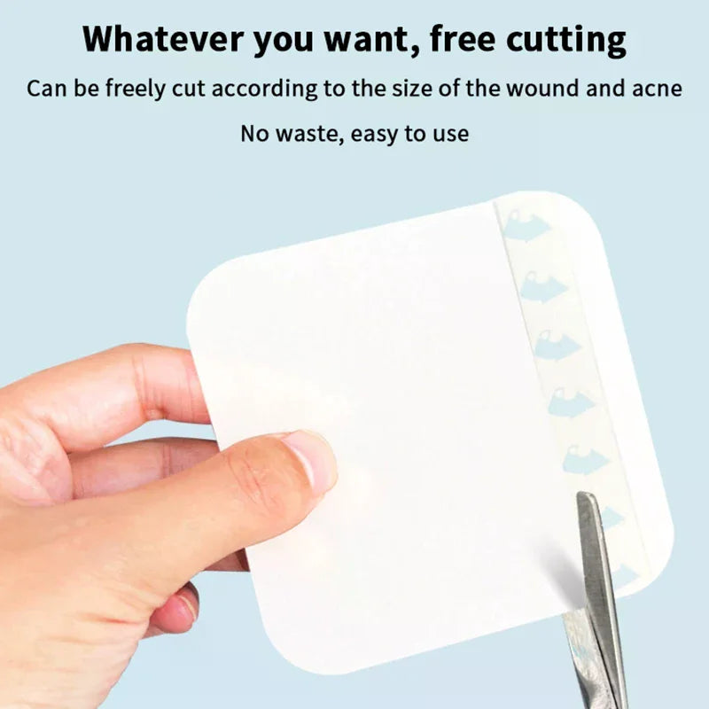 2-Pack Ultra-Thin Hydrocolloid Wound Dressing Patches Wound Dressing Patches QXL