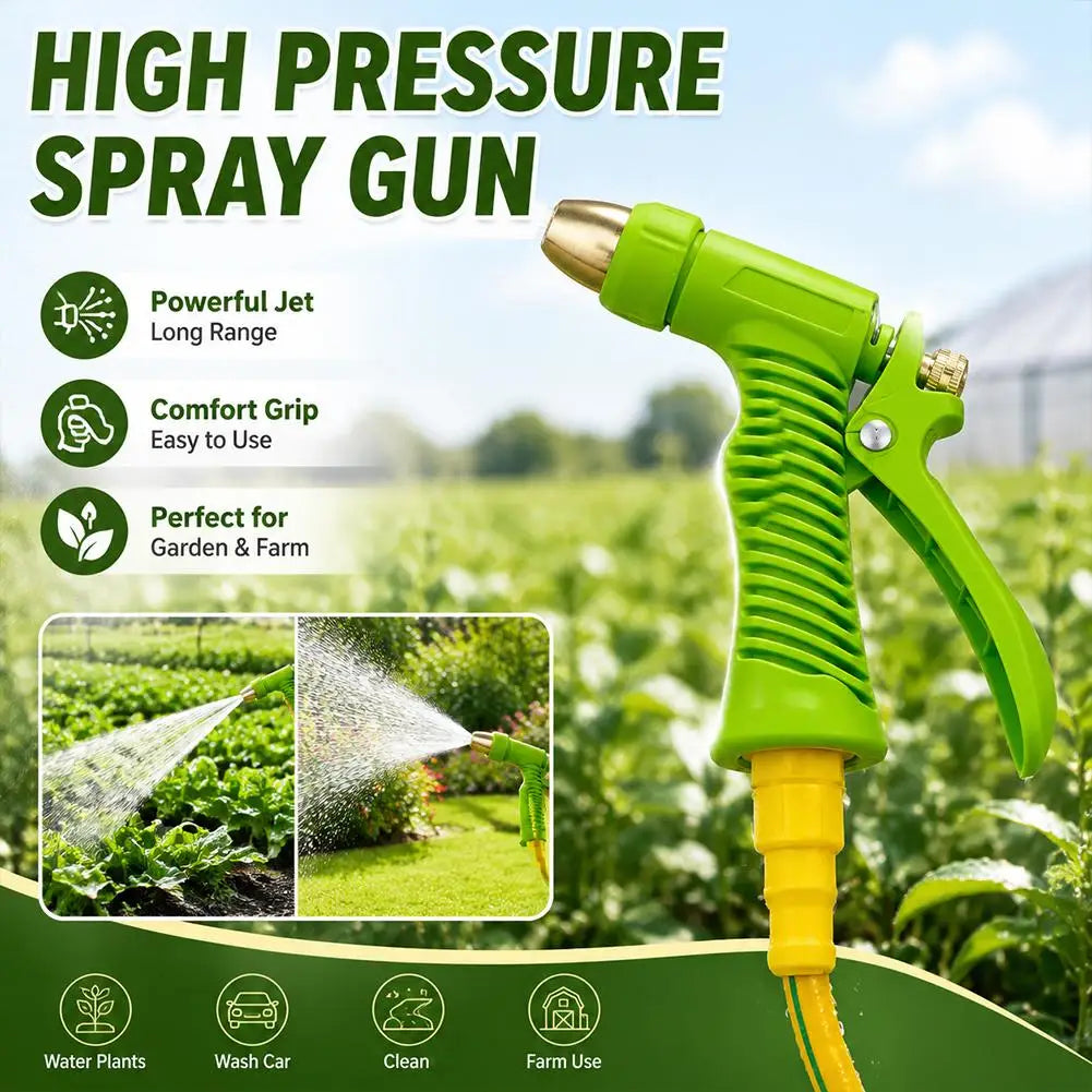 Adjustable Garden Hose Spray Nozzle | Car Wash & Watering Gun Garden Spray Nozzle QXL