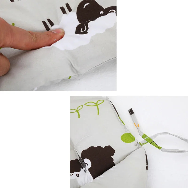 Baby Highchair Cushion Pad | Cotton Seat Mat for Stroller & Feeding Highchair Seat Cushion QXL