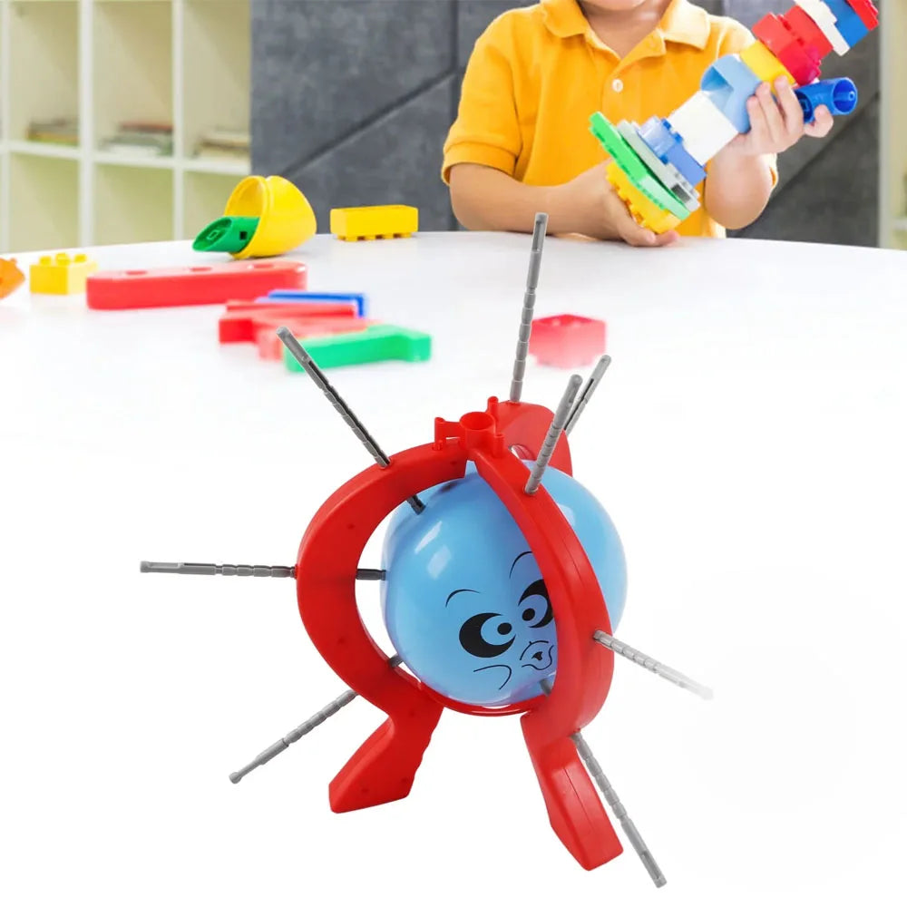 Tabletop Balloon Pop Spike Game | Family Party Prank Toy Party Prank Game QXL