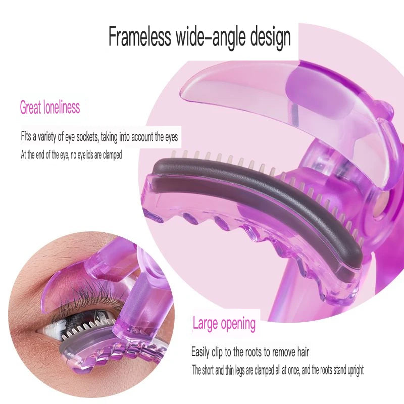 UKISS Wide-Angle Eyelash Curler with Teeth | Sunflower 2025 Eyelash Curler QXL