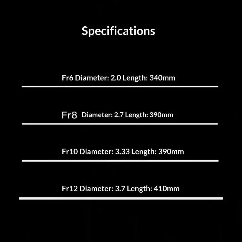 Single-Use Intubation Stylet Guide Wire | FR6–FR12 Intubation Stylet QXL