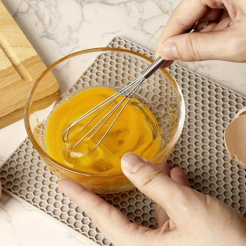 Stainless Steel Whisk | Egg Beater & Baking Mixer Tool Kitchen Whisk QXL