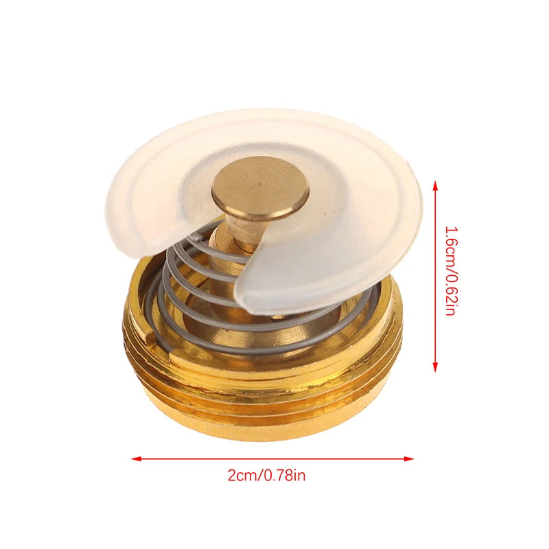 Brass Gas Water Heater Control Valve Regulator Core & Cap Plumbing Control Valve QXL 1PCS