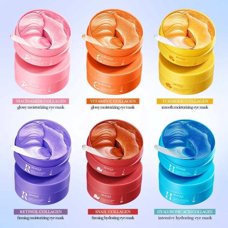 BIOAQUA Retinol Collagen Eye Masks 80pcs | Moisturizing Patches Eye Mask Patches QXL