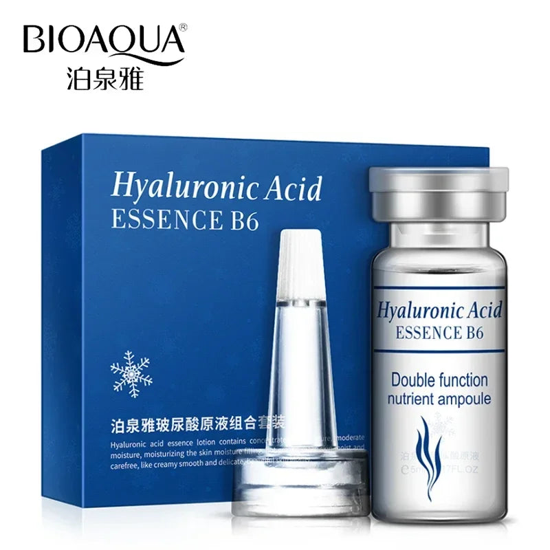 BIOAQUA Hyaluronic Acid Face Serum Set – 10 x 5ml Bottles Facial Serum Set QXL