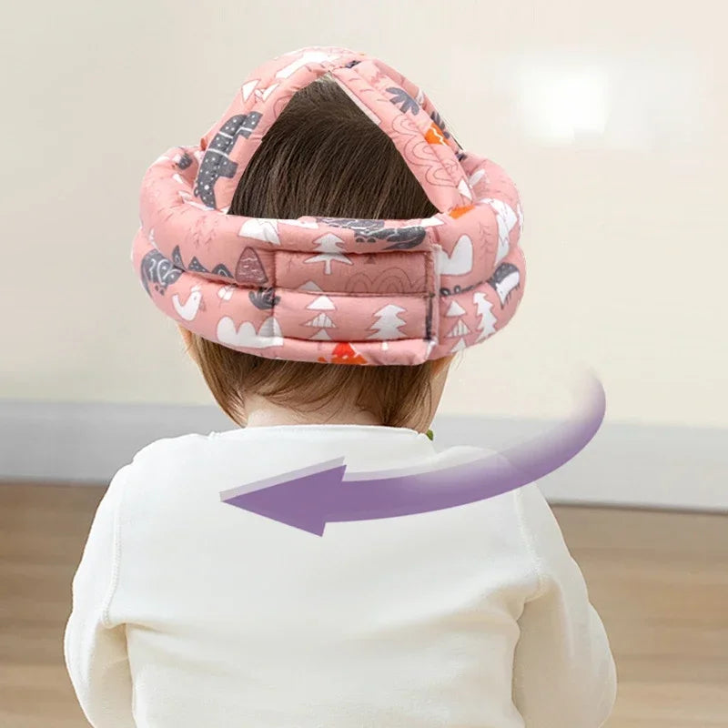 VVOCCI Baby Toddler Safety Head Cushion Hat | Cotton All Seasons Baby Safety Hat QXL
