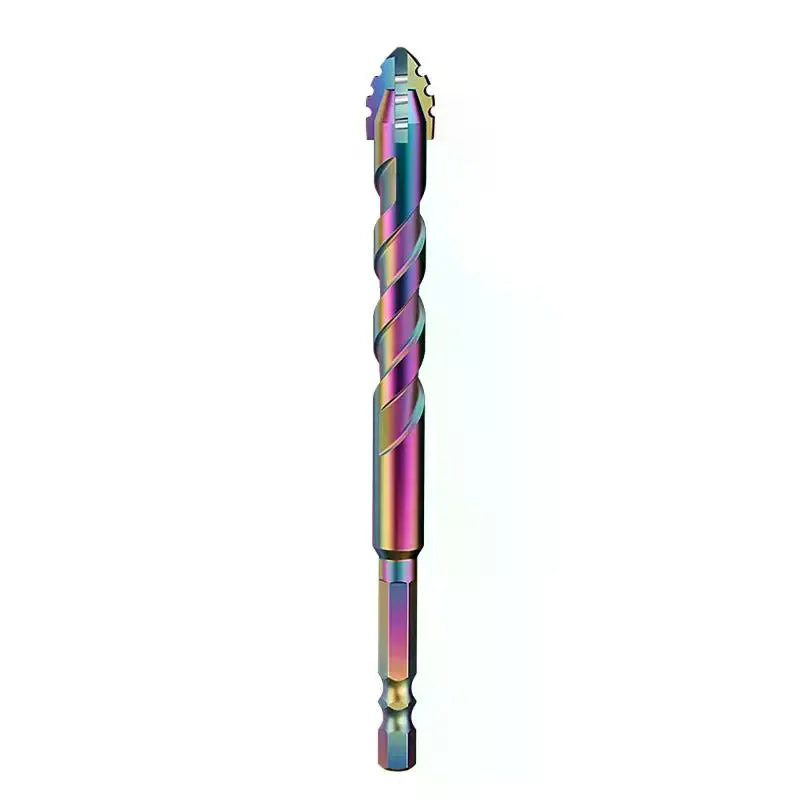 6–12mm 4-Flute Serrated Drill Bit Set | Tile, Glass & Metal Serrated Drill Bit Set QXL