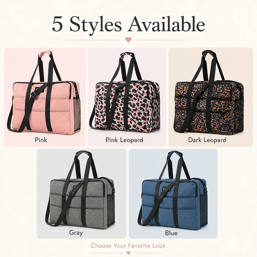 Waterproof Nurse Work Handbag | Multi-Compartment Tote Work Tote Bag QXL