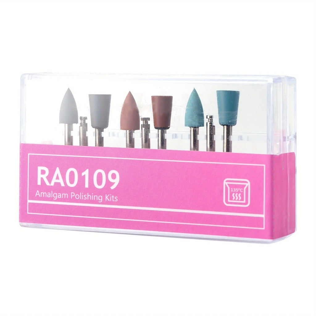 9/12-Pc Ceramic Dental & Nail Polishing Kit | Handpiece Bits Dental Polishing Kit QXL 01