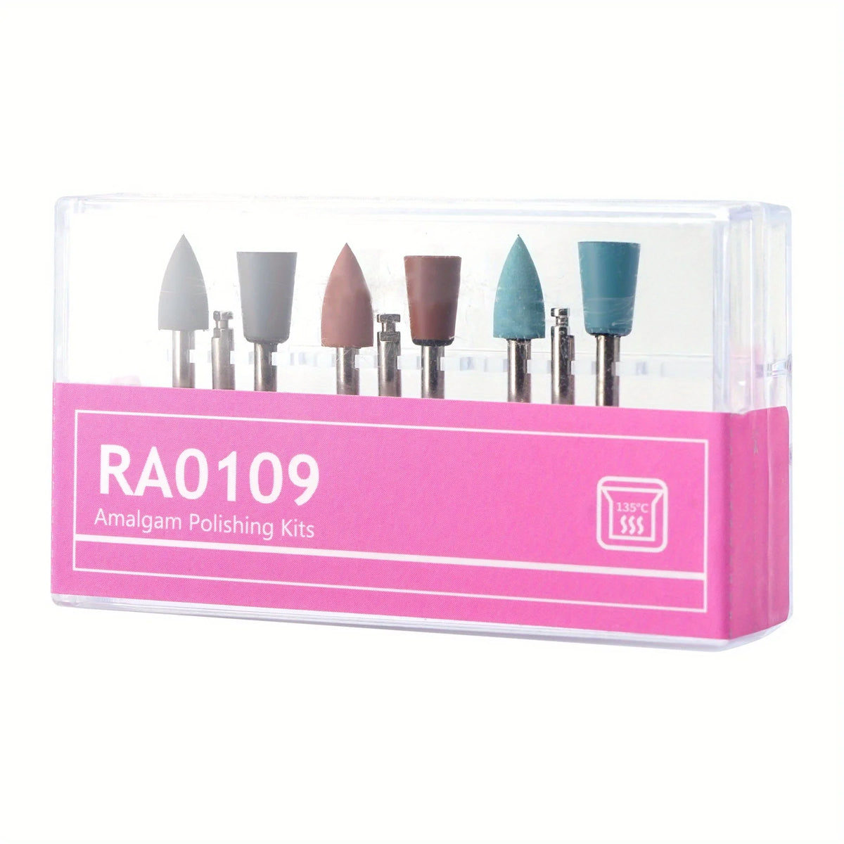 9/12-Pc Ceramic Dental & Nail Polishing Kit | Handpiece Bits Dental Polishing Kit QXL 01