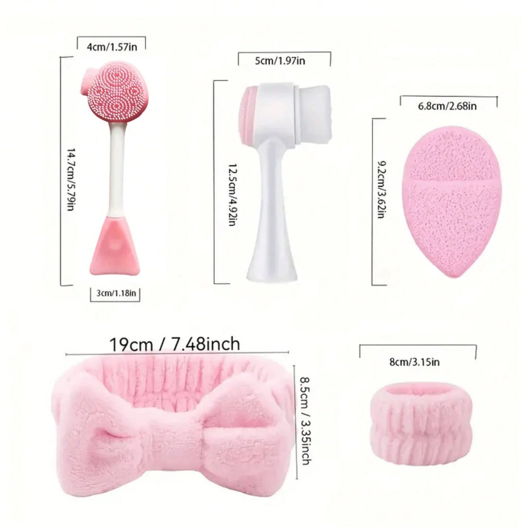 7-Piece Waterproof Travel Beauty & Toiletry Set Travel Beauty Set QXL
