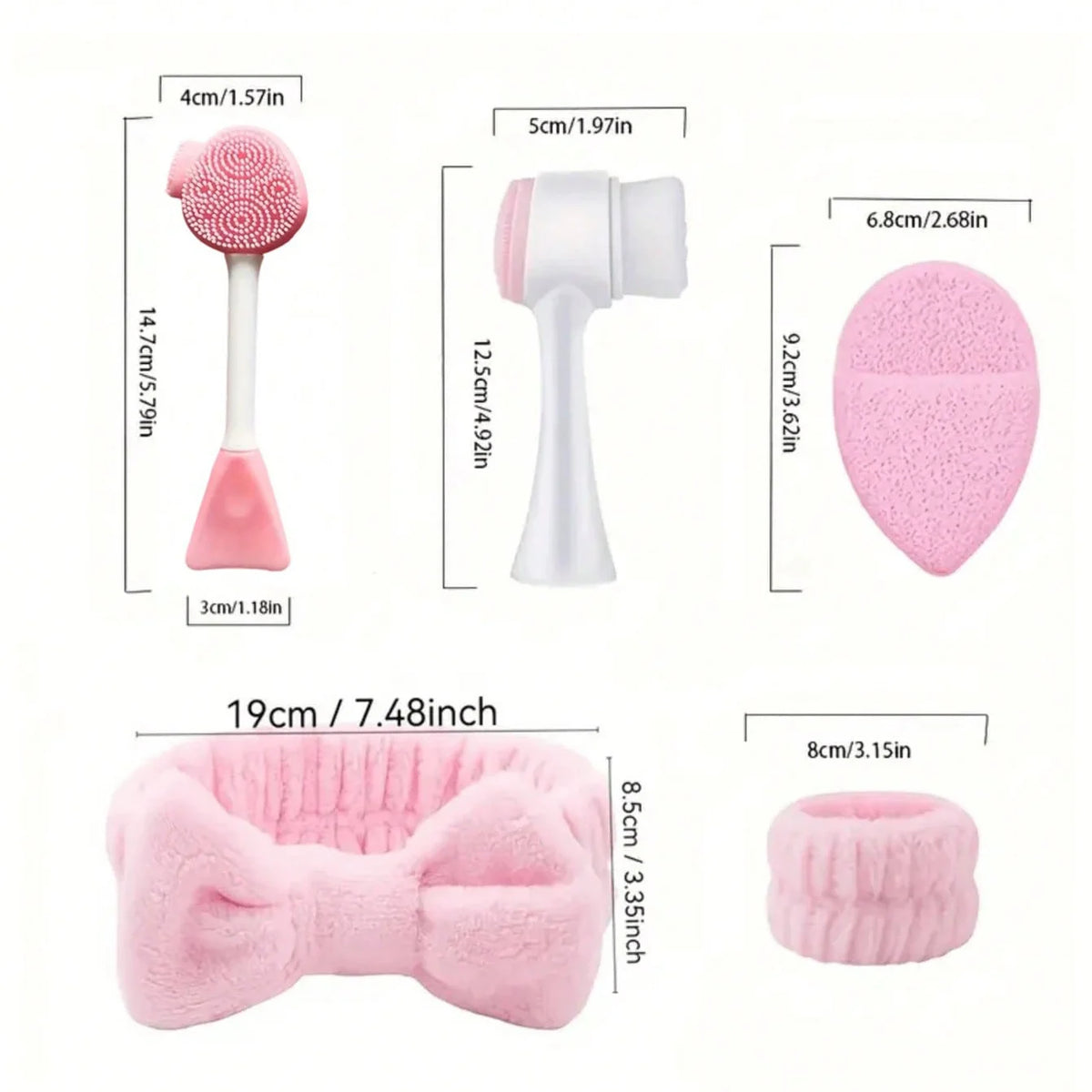 7-Piece Waterproof Travel Beauty & Toiletry Set Travel Beauty Set QXL