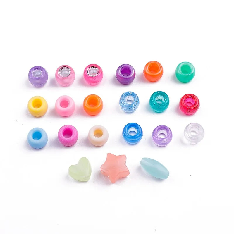 100-Pack Multicolor Dreadlock Beads | Hair Rings & Tube Cuffs Dreadlock Hair Beads QXL