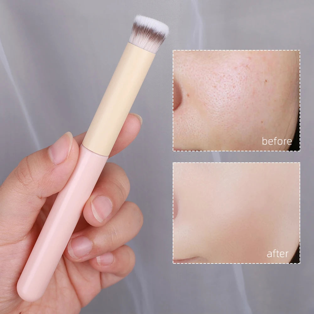Sponge Concealer & Lip Brush | Wet Dry Face Blending Tool Makeup Brush QXL