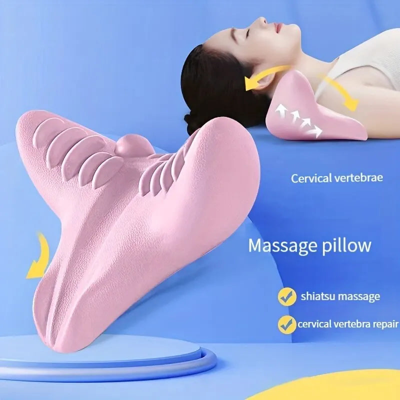 Gravity Neck Massage Pillow | Cervical Stretch & Acupoint Neck Massage Pillow QXL