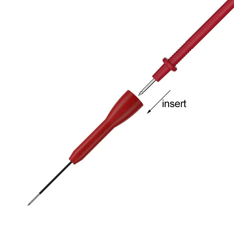 600V/10A 2mm Extended Needle Multimeter Test Probes Multimeter Test Probes QXL