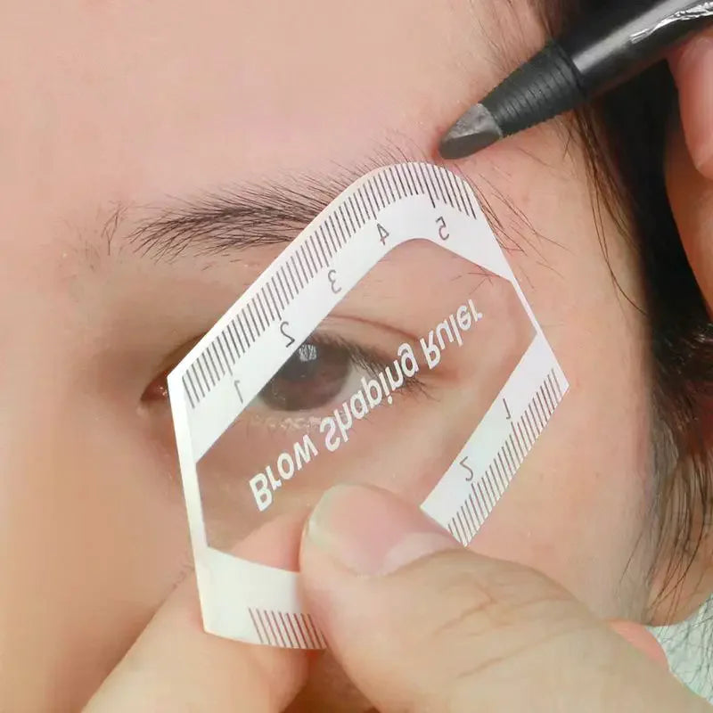 Brow Mapping Ruler – Eyebrow Shaping & Microblading Tool Eyebrow Mapping Ruler QXL