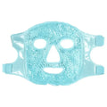 Gel Bead Eye Face Mask | Reusable Hot & Cold Sleep Compress Gel Eye Face Mask QXL blue