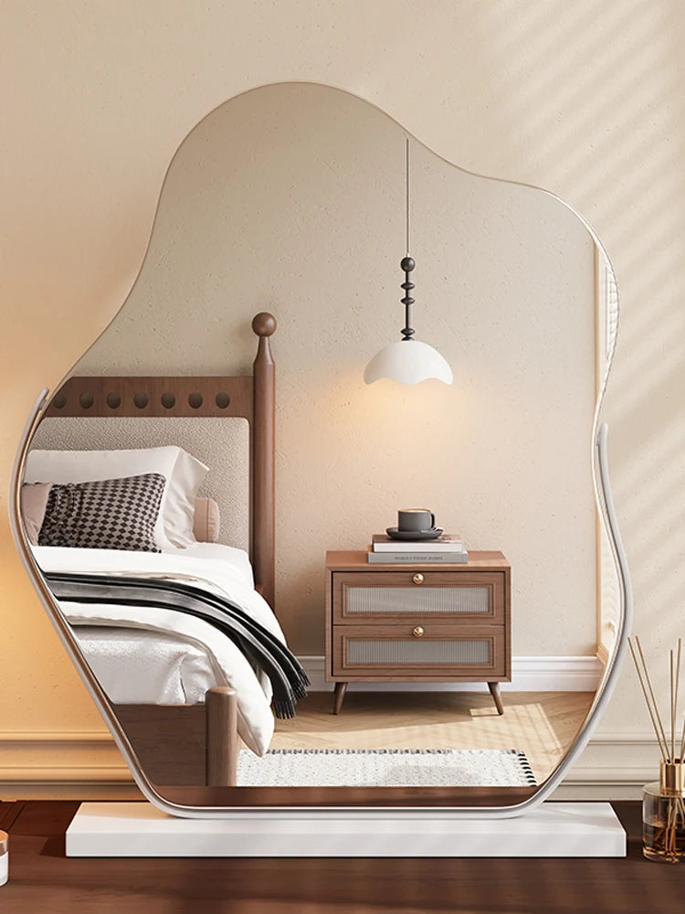 French Windflower Rotating Vanity Makeup Mirror | Metal Frame Vanity Makeup Mirror QXL