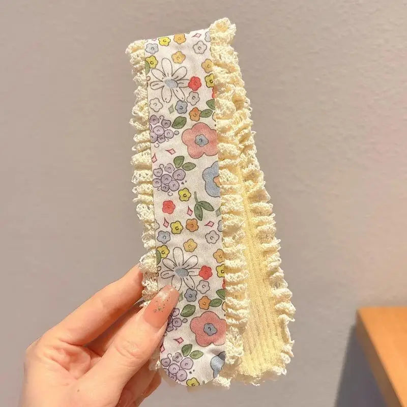 Girls' Floral Magic Hair Clip Headband | Soft & Adjustable Girls Hair Clip QXL
