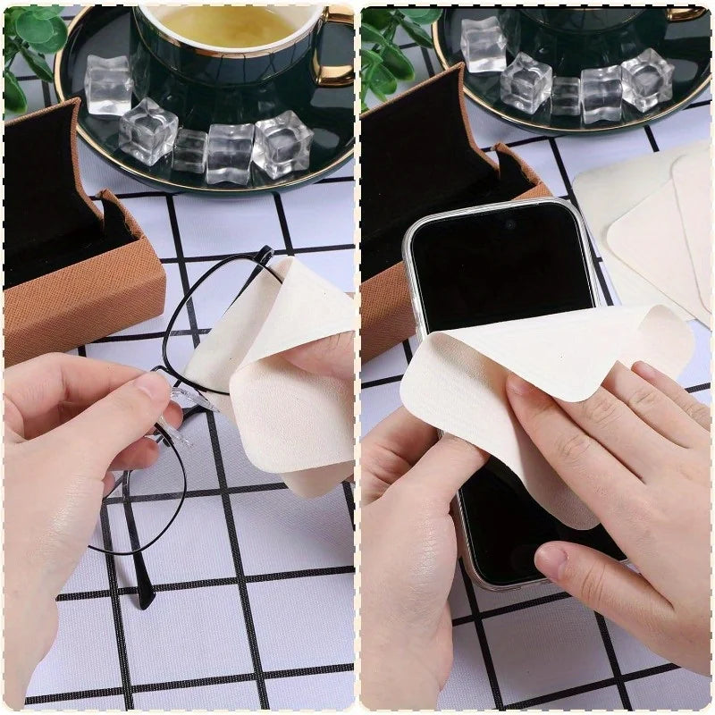 2-Pack Scratch-Free Ceramic & Pottery Cleaning Tool | Fabric Ceramic Cleaning Tool QXL