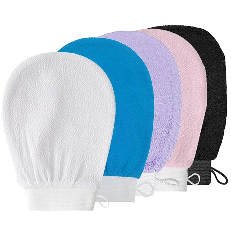 Moroccan Hammam Exfoliating Bath Glove | Body Scrub Mitt Body Exfoliating Glove QXL