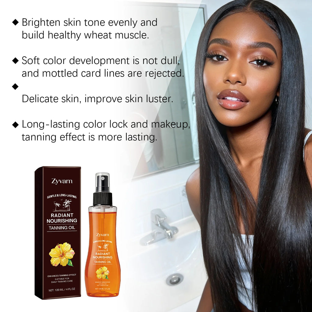 Hoygi Bronzing Tanning Oil – Nourishing Self-Tan Glow 120ml Self Tanning Oil QXL