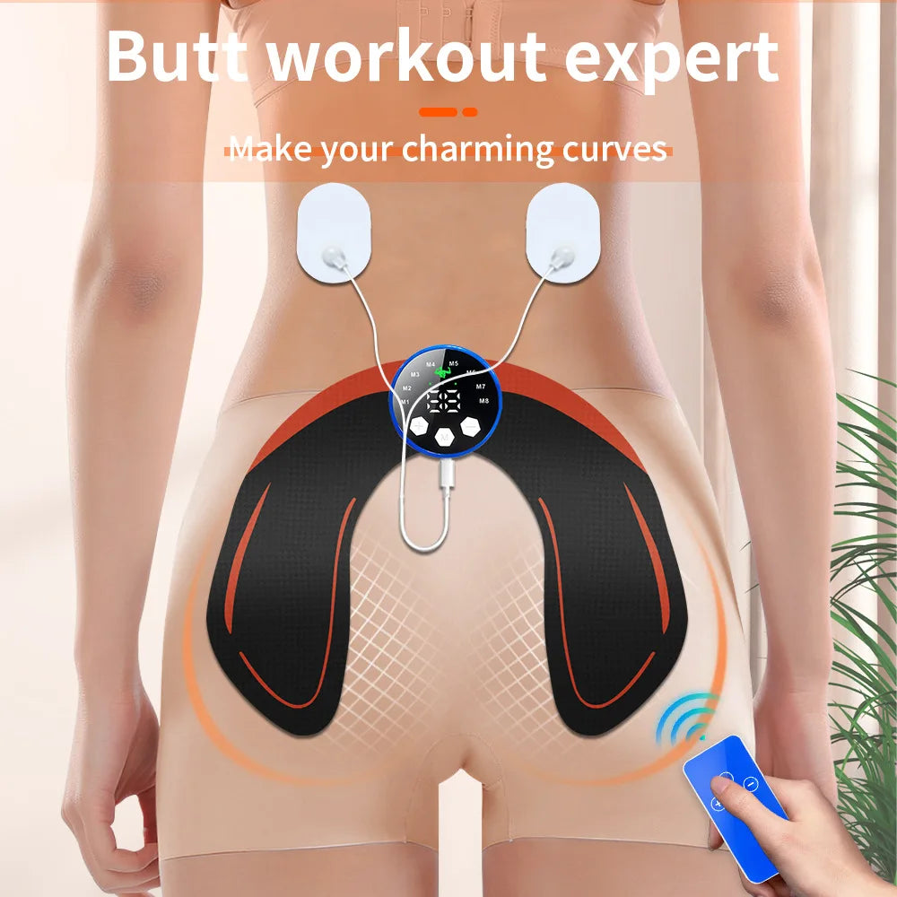 Wireless EMS Muscle Toner | 29 Levels 8 Modes Dual-Channel EMS Muscle Toner QXL
