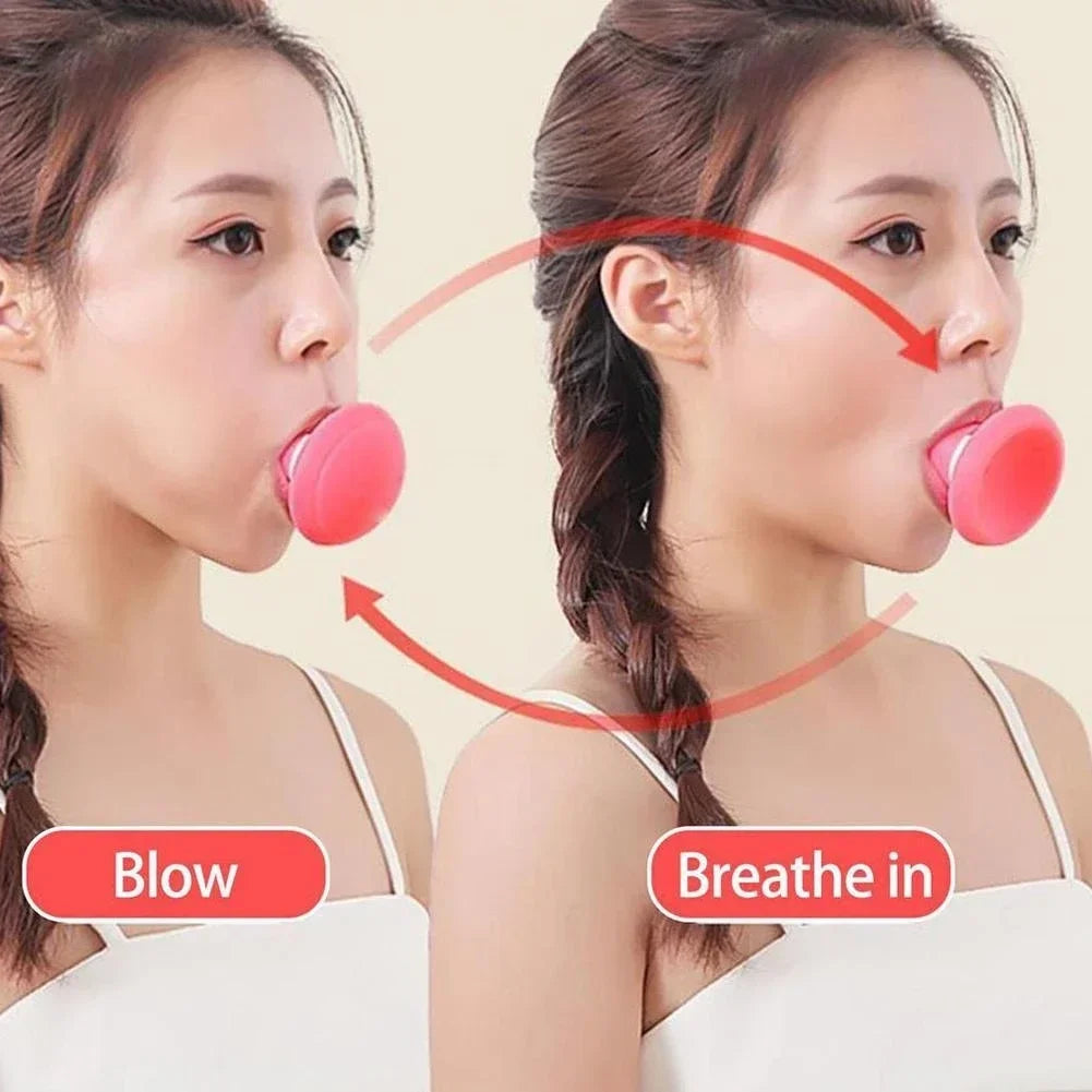 Silicone Jaw & Face Slimming Exerciser | Chin Lifting Tool Face Slimming Tool QXL