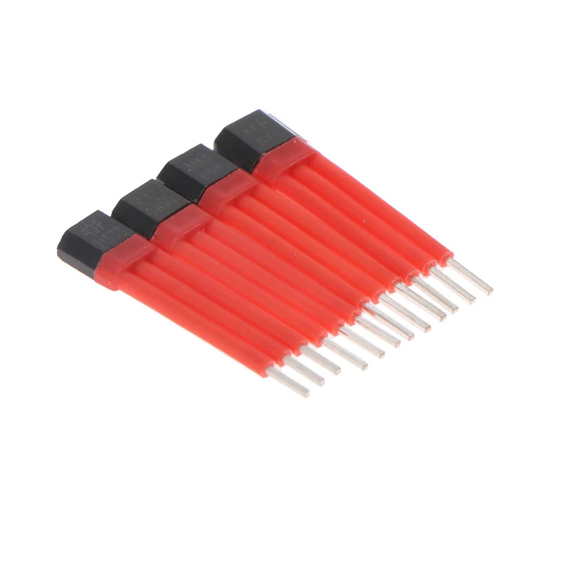 10-Pack E-Bike Motor Hall Sensors 3144 41F 43F 413 A44E | Insulation Sleeve Hall Effect Sensor QXL