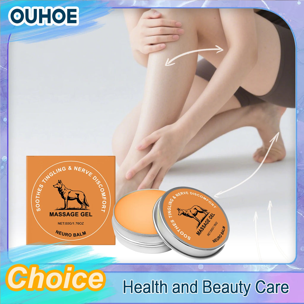 Herbal Cooling Body Balm | Knee & Shoulder Massage Cream 50g Massage Body Balm QXL
