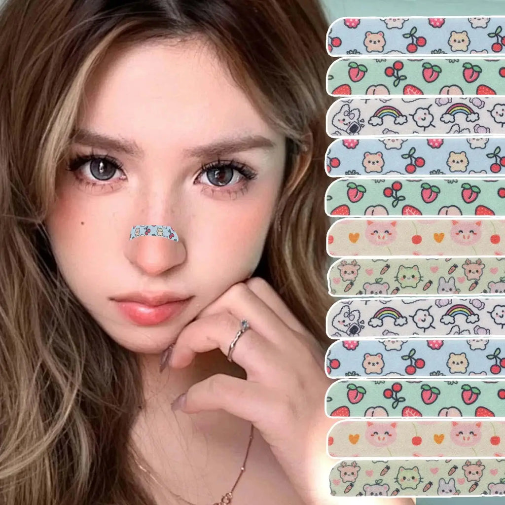 Cartoon Nose Shape Corrector Strips | Self-Shaping Nasal Tape Nose Corrector Strips QXL